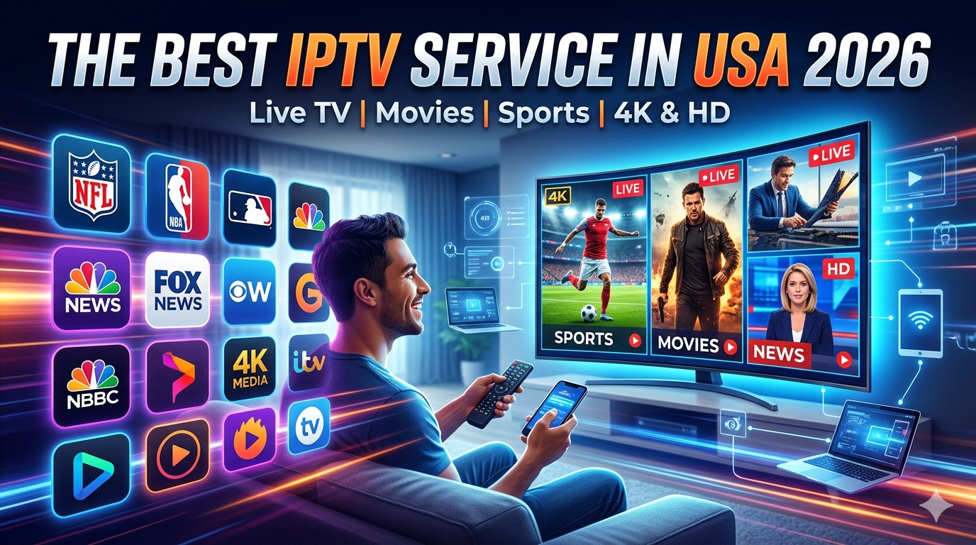 Best IPTV Service in USA 2026 – Easy and Fun Way to Watch TV